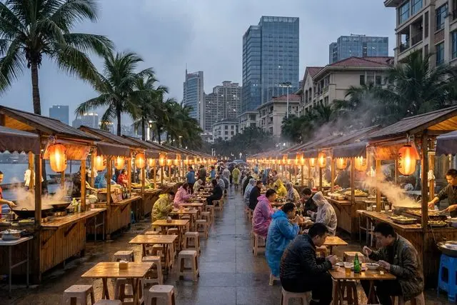 Beco Noturno de Nazhou (那洲夜巷)