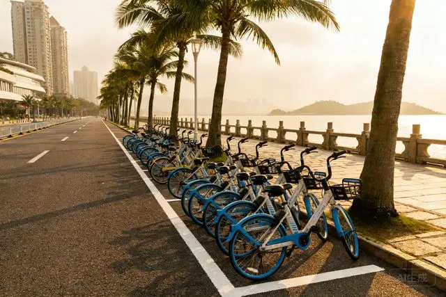 Bicicletas compartilhadas em Zhuhai exigem estacionamento preciso para evitar multa