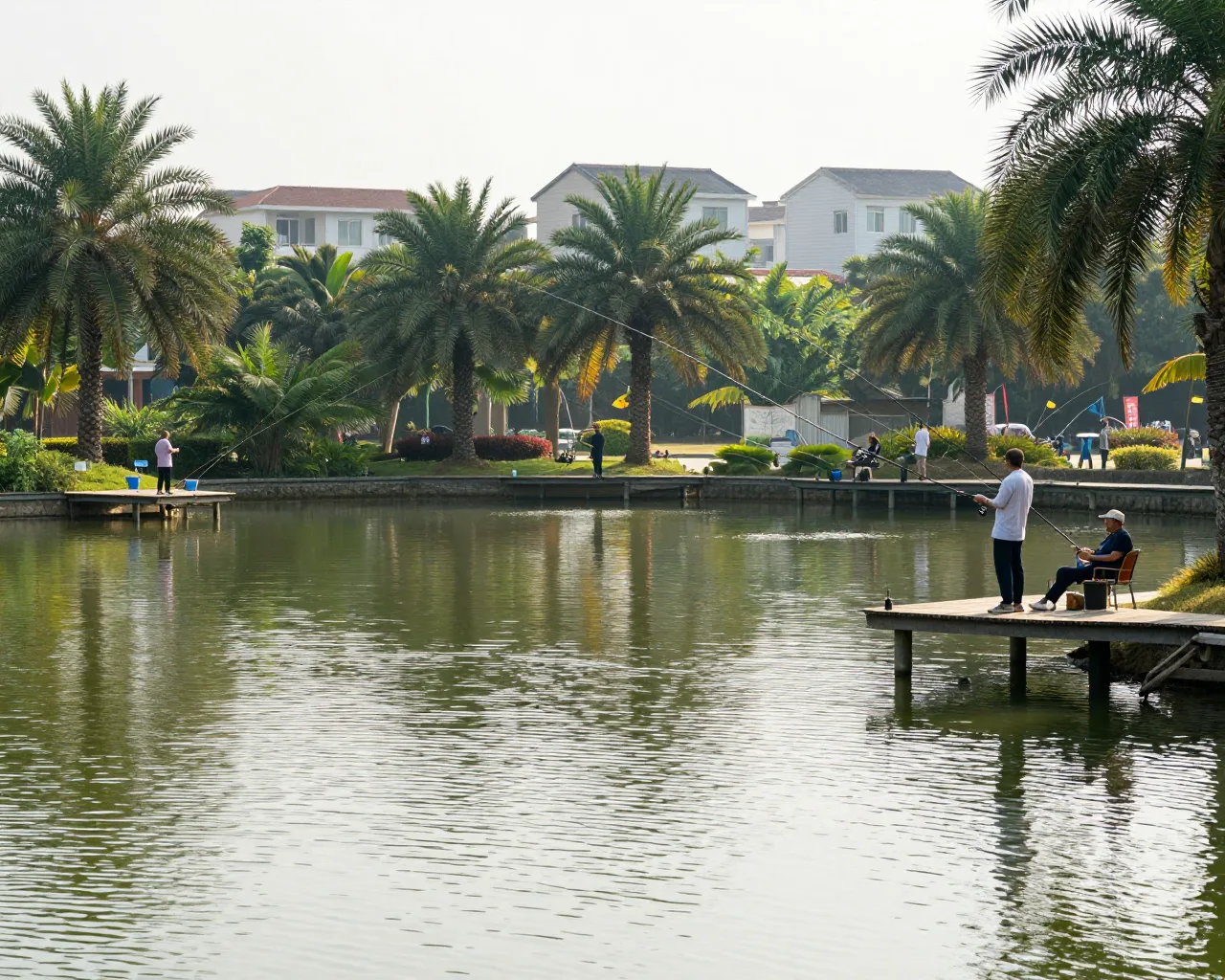 Campeonato de pesca em Zhuhai une esporte e turismo rural