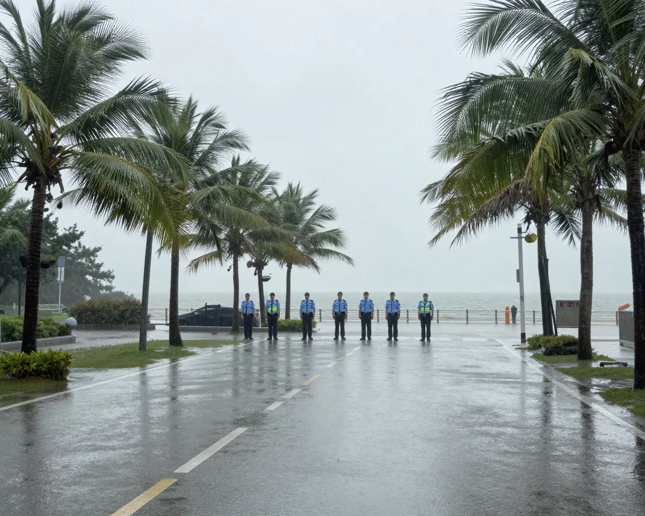 Chuvas fortes em Zhuhai mobilizam 4,5 mil policiais para proteger moradores
