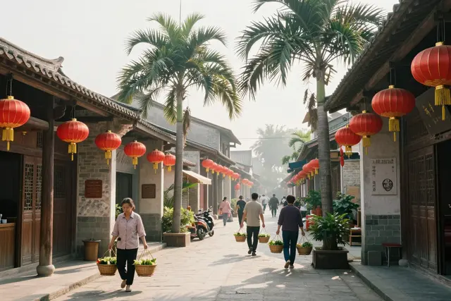 Cidade de Zhuhai transforma vilarejo em polo de turismo e gastronomia