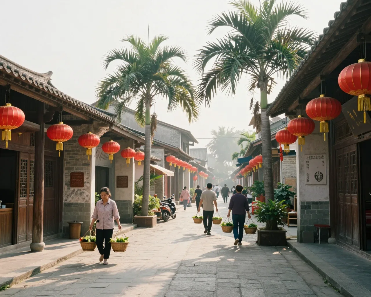 Cidade de Zhuhai transforma vilarejo em polo de turismo e gastronomia