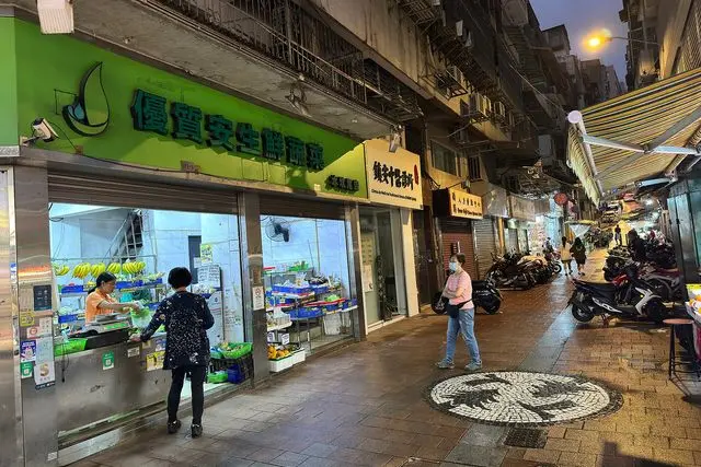 ​這張照片在澳門半島拍攝。