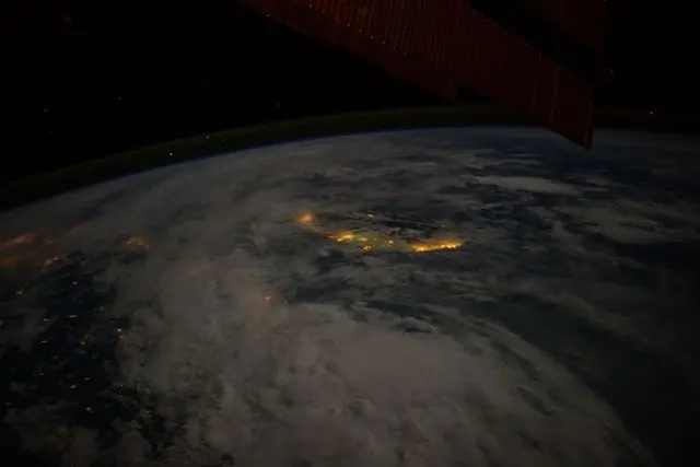 View of Earth taken during ISS Expedition 40.