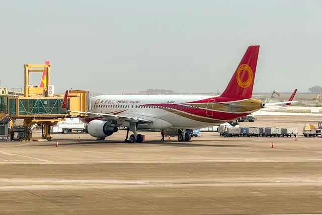 Airbus A320-214(WL) of Chengdu Airlines (B-1632) on Flight EU2234 (ZUH-ZYI-TFU) at ZUH