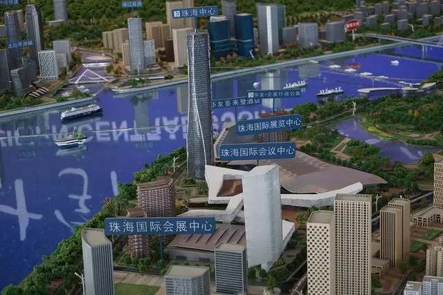 ​珠海会展中心沙盘