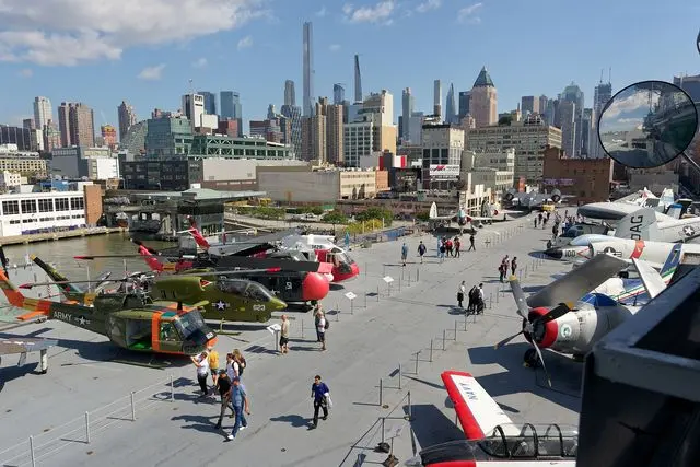 Aircraft at Intrepid Sea, Air & Space Museum, New York City