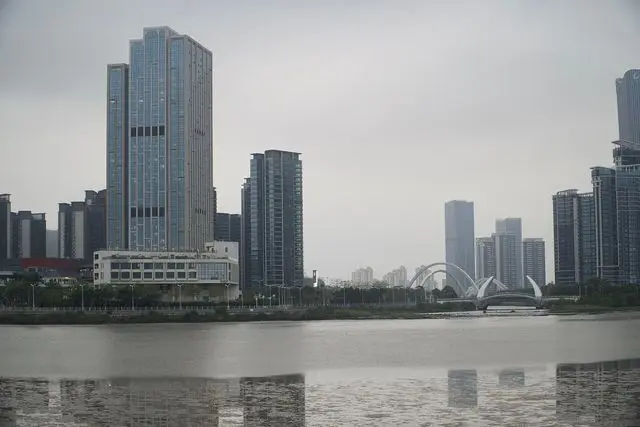 Hengqin skyline viewed from Macau
