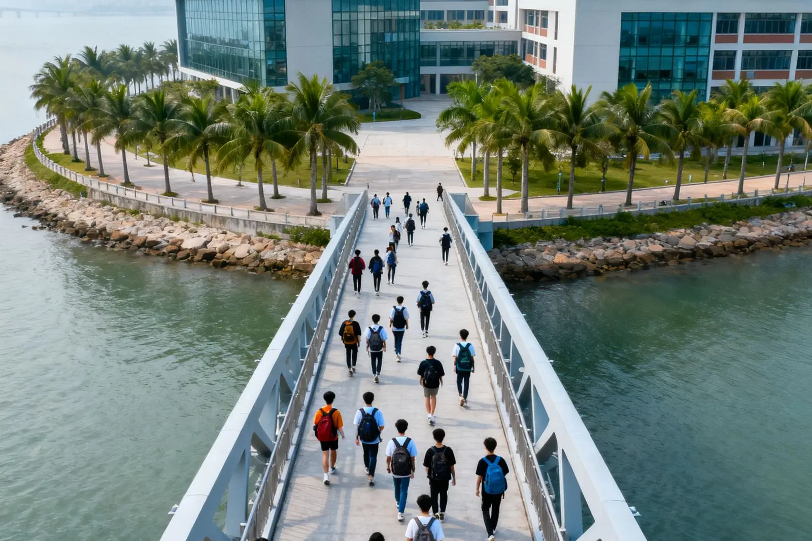 Como se deslocar entre Macau e Hengqin para estudar na China