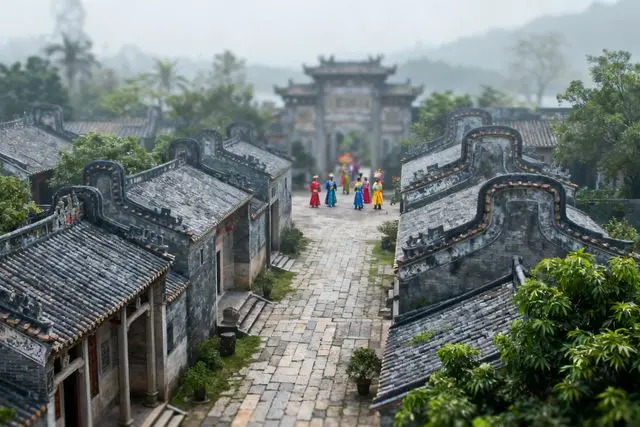Dança russa encontra tradição cantonesa nas ruas históricas de Zhuhai