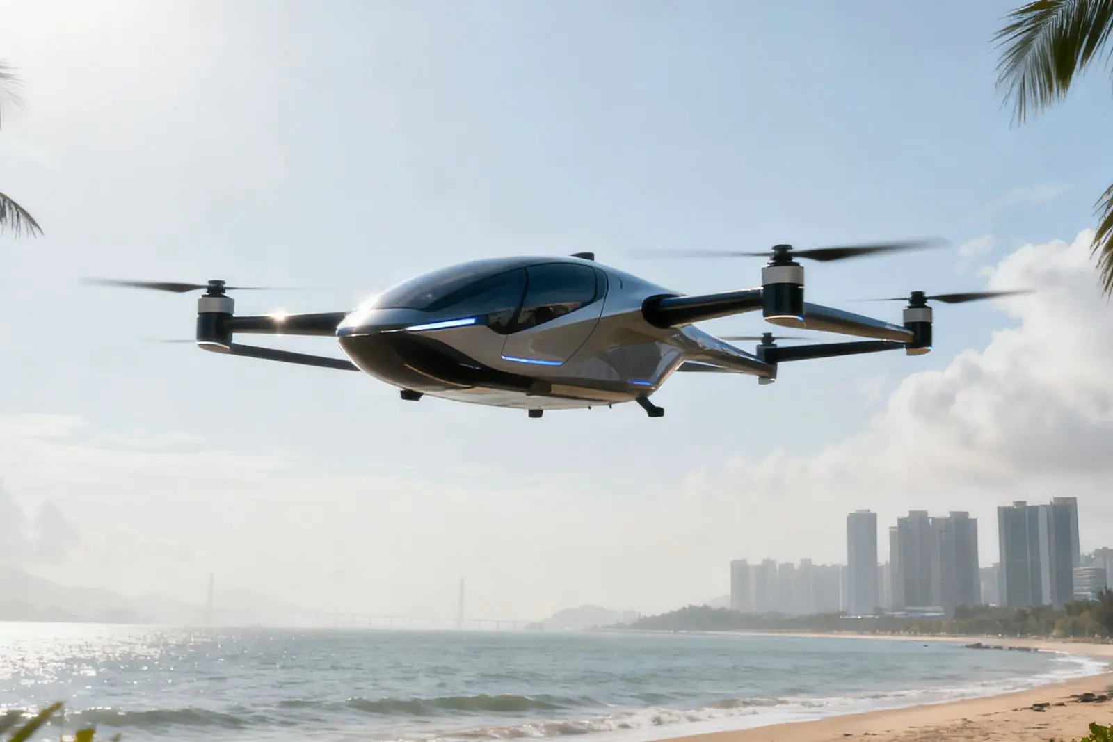 Drones e carros voadores: veja as novidades da economia de baixa altitude em Zhuhai