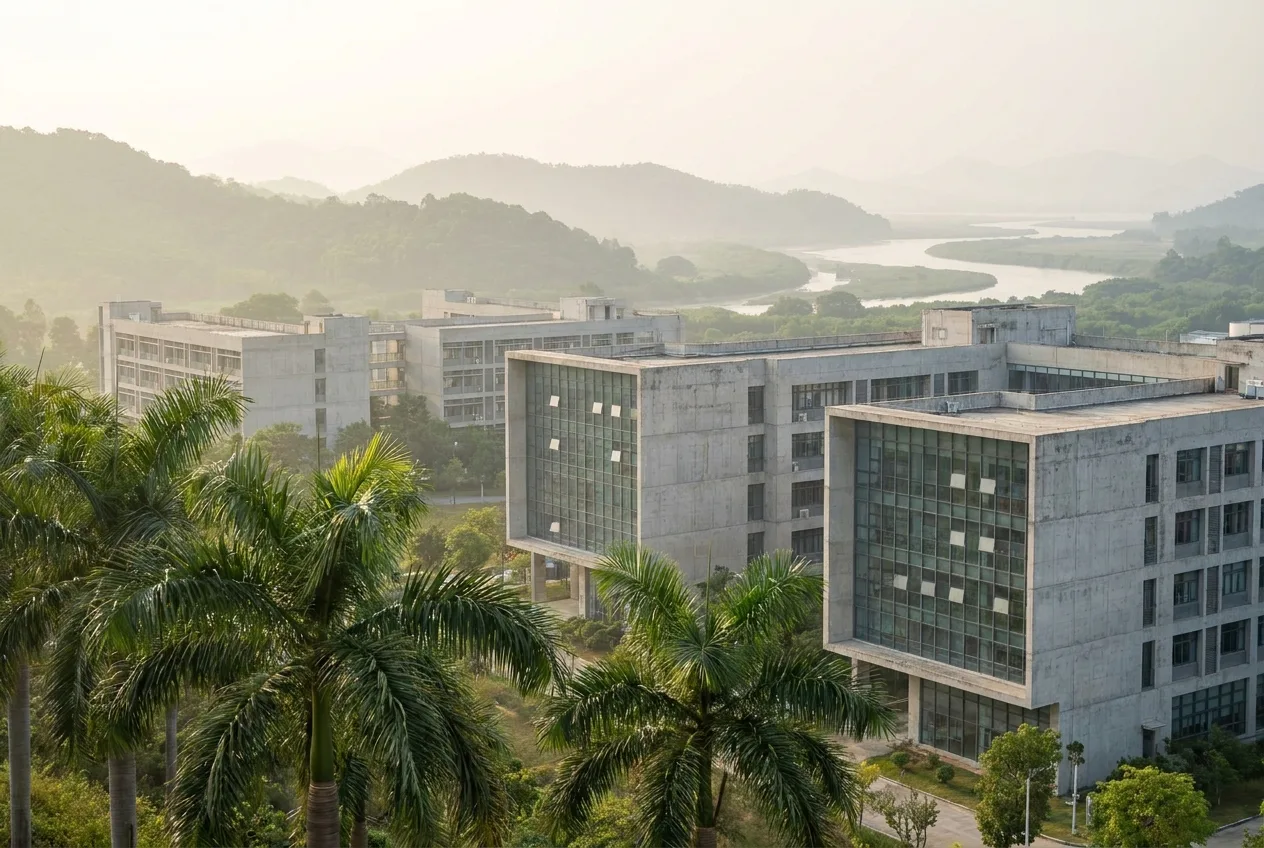 Escola técnica de Zhuhai unifica três campus em nova sede para 6 mil alunos
