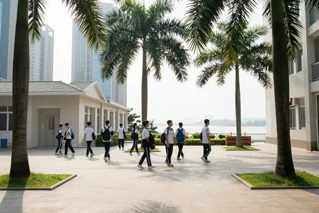 Escolas de Zhuhai recebem selo de proteção à baleia-branca-chinesa