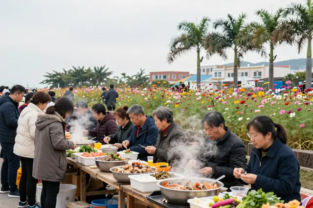 Festival de flores em Zhuhai atrai 15 mil visitantes no Ano Novo Chinês