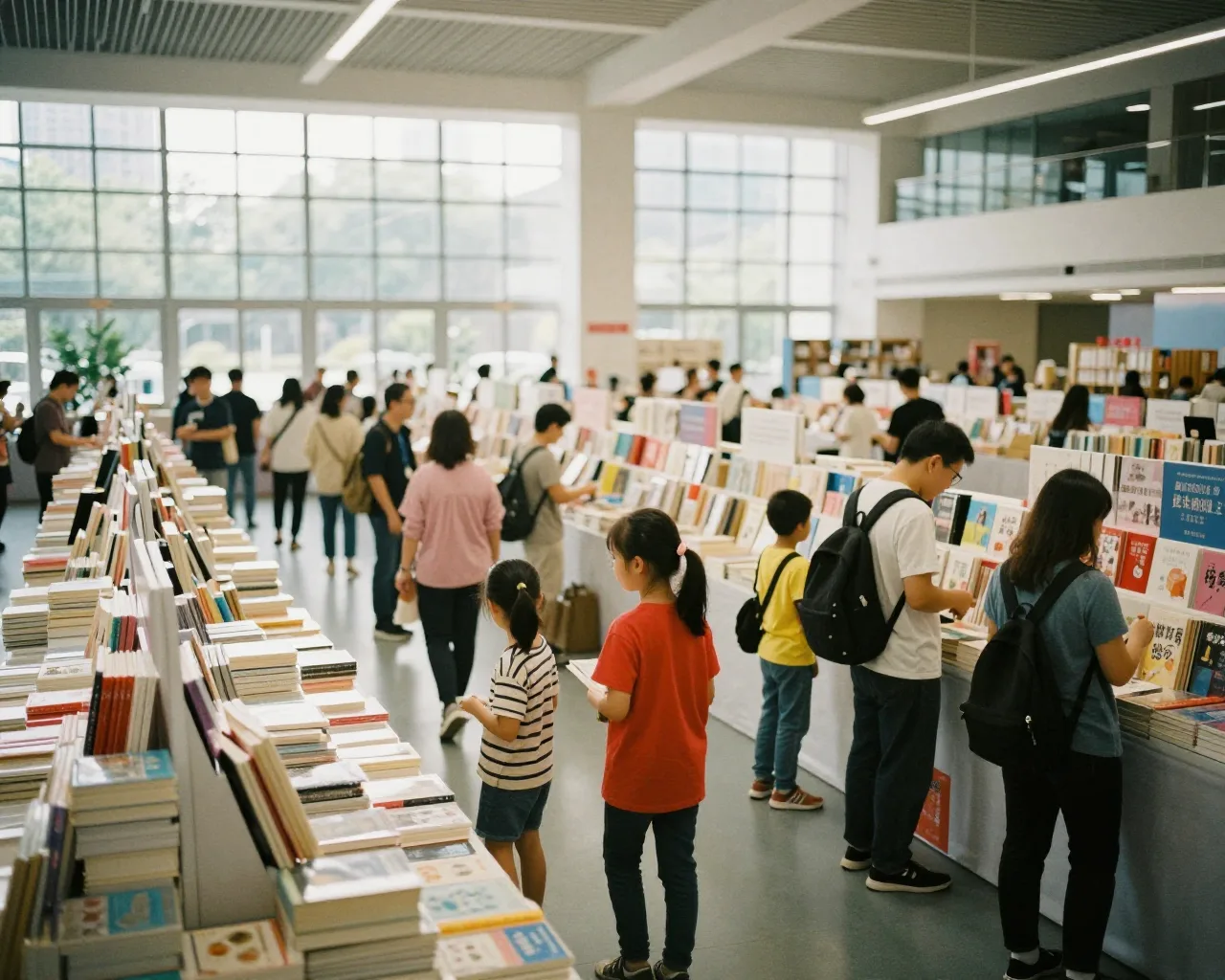 Fim de semana em Zhuhai: feira de livros vira ponto de encontro para famílias