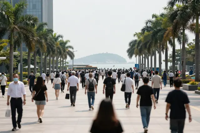 Fronteira de Hengqin bate recorde com quase 150 mil pessoas em um único dia