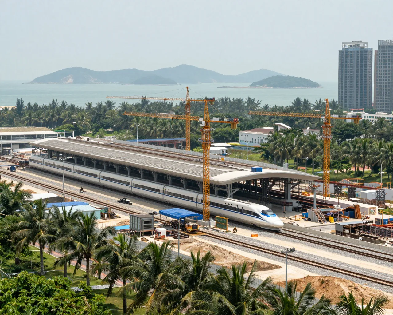 Hengqin e Tongji firmam parceria para elevar hub de trem-bala