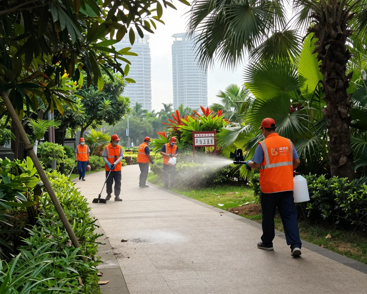 Hengqin intensifica limpeza e combate a mosquitos na Páscoa Chinesa