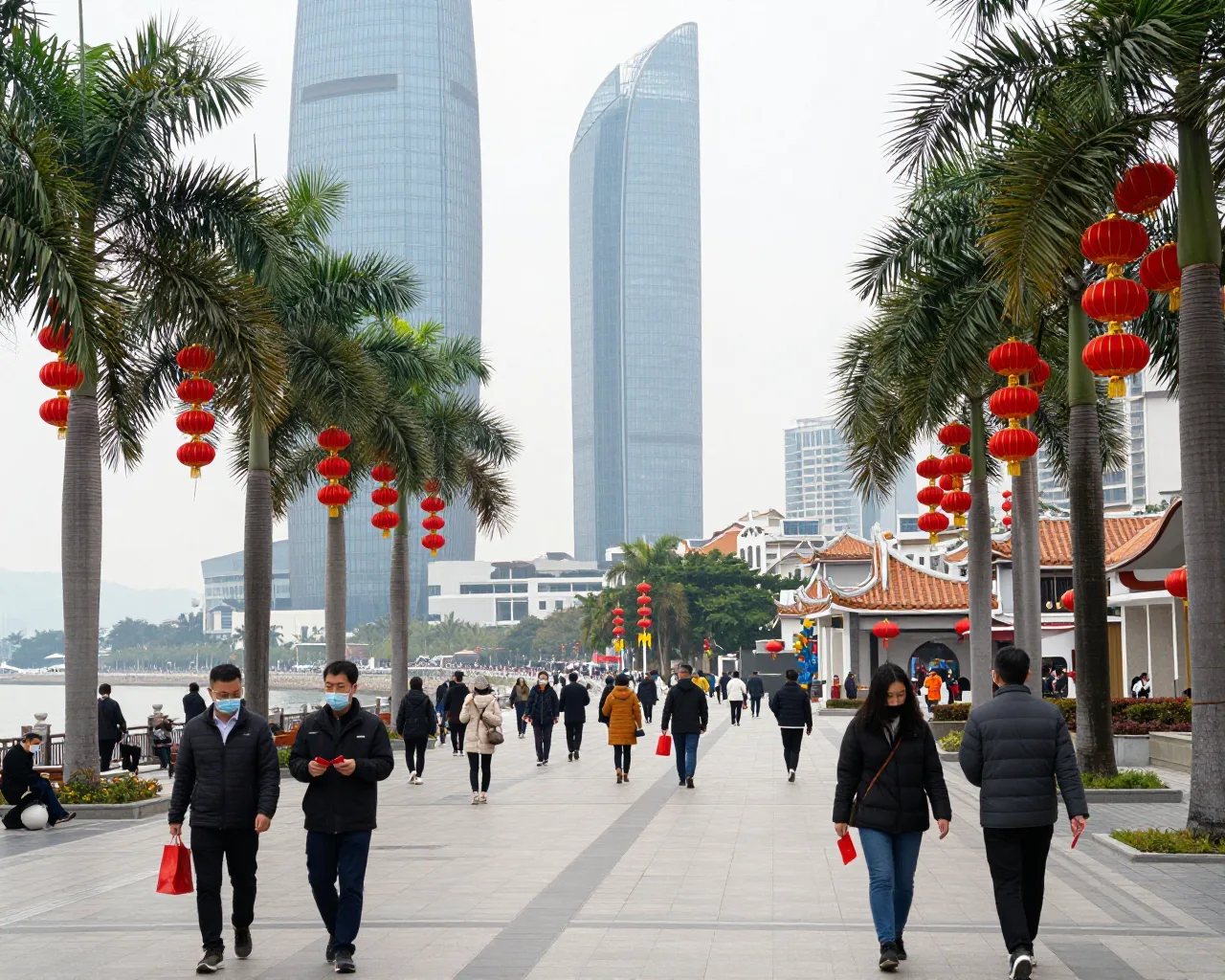Hengqin vira ponto de encontro entre Macau e Zhuhai no Ano Novo Chinês