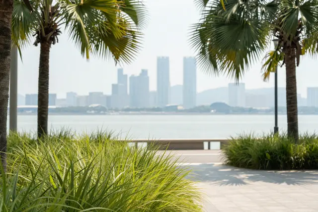 Hengqin vira refúgio urbano com natureza e arte no feriado