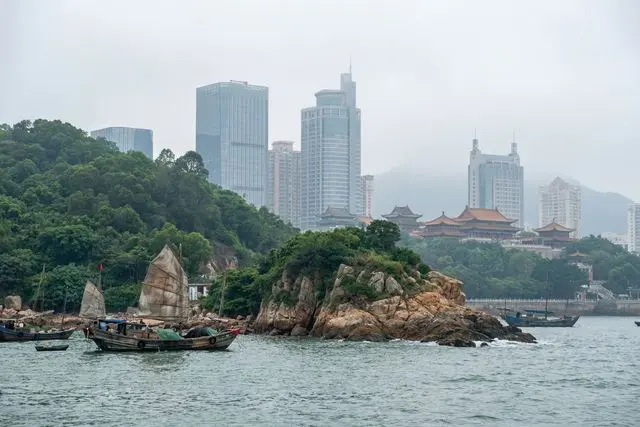 Ilha de Sanjiao (Changqin) (三角岛(长琴岛))