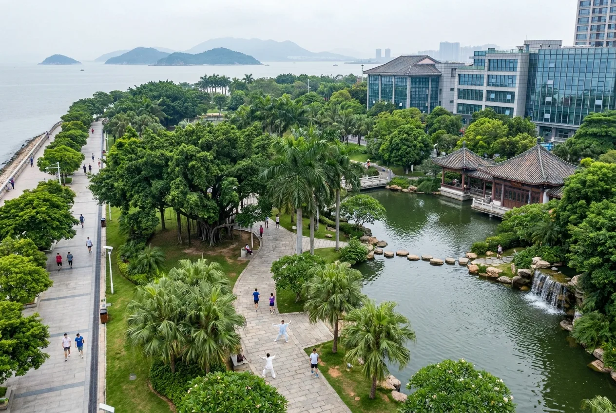 Jardim Ecológico Yifeng (逸丰生态园)