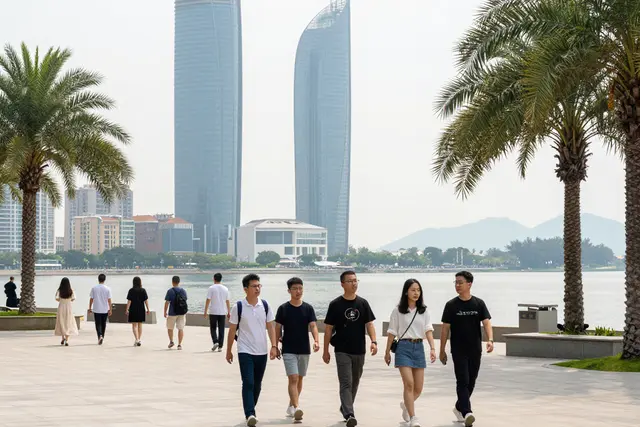 Jovens de Macau começam estágio em empresas líderes de Guangzhou, Shenzhen e Zhuhai