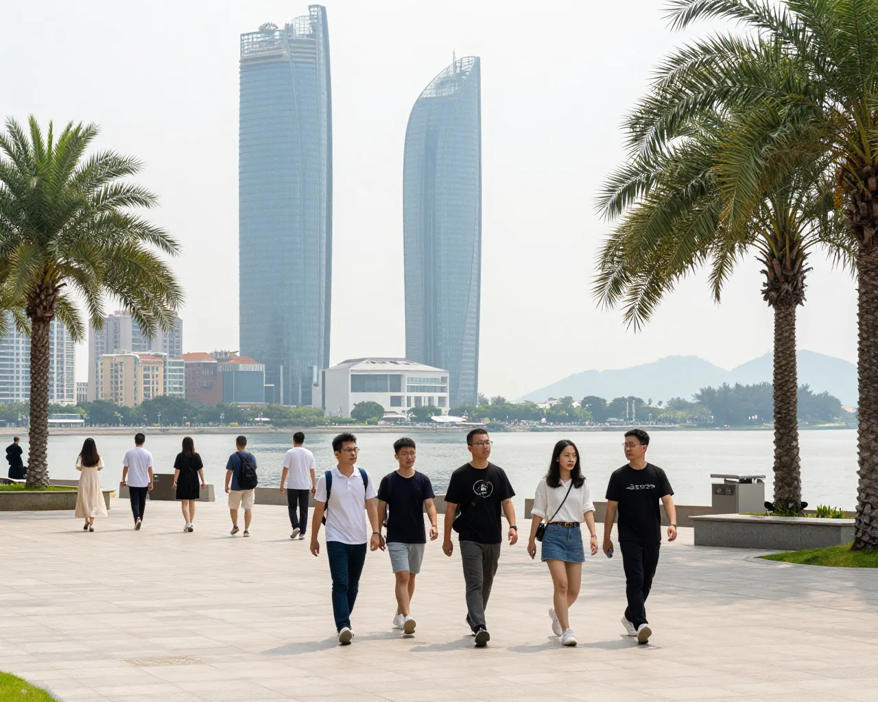 Jovens de Macau começam estágio em empresas líderes de Guangzhou, Shenzhen e Zhuhai