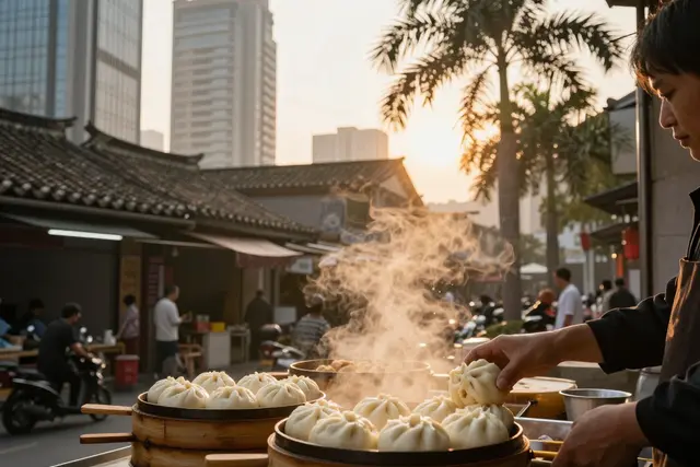 Lugar de filmagem de 'Kung Fu Hustle' vira loja de pães em Zhuhai