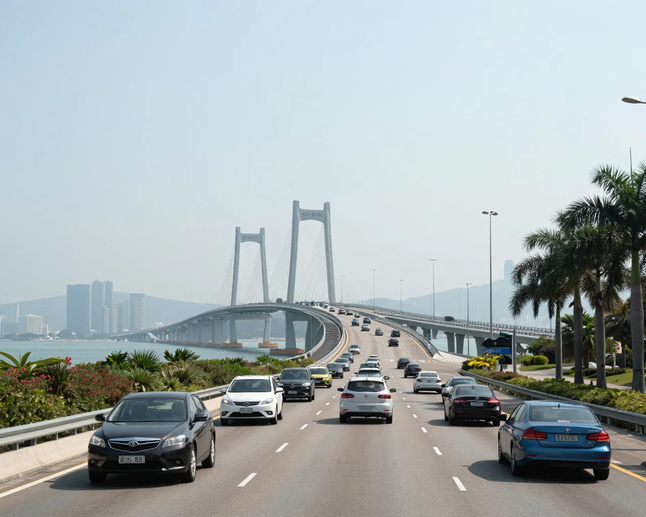 Macau avança para Zhuhai: carros locais cruzam a ponte em recorde