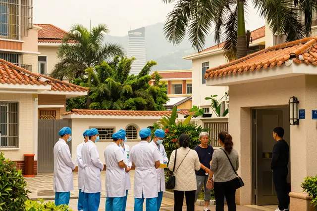 Médicos de hospitais de Zhuhai vão a bairros, empresas e escolas