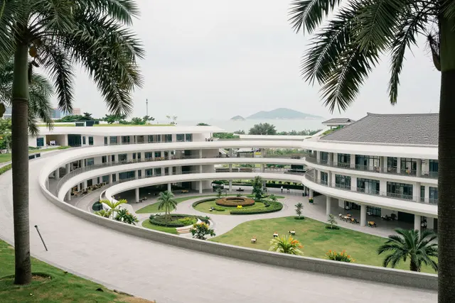 Nova escola pública em Hengqin une arquitetura de Macau e Zhuhai