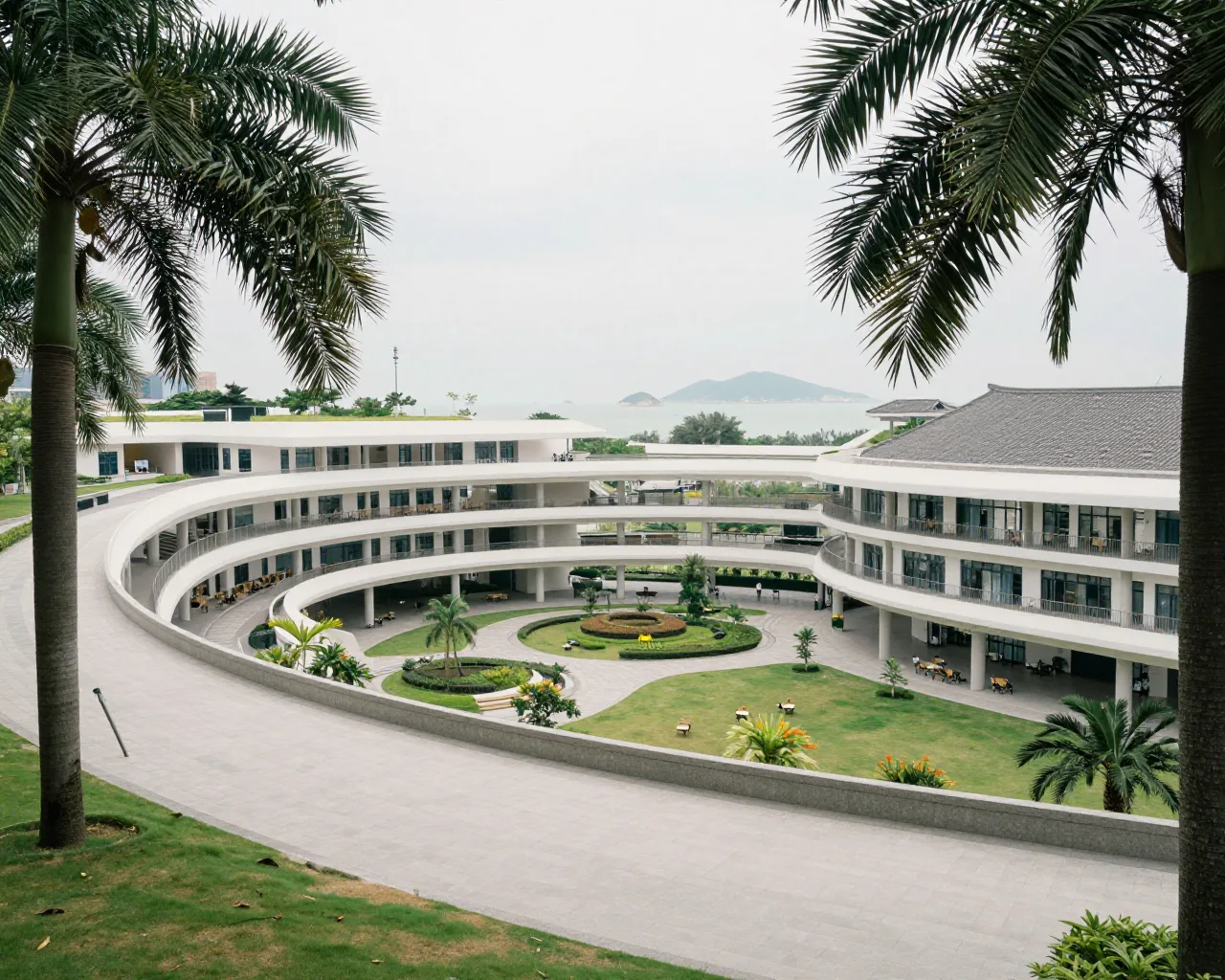 Nova escola pública em Hengqin une arquitetura de Macau e Zhuhai