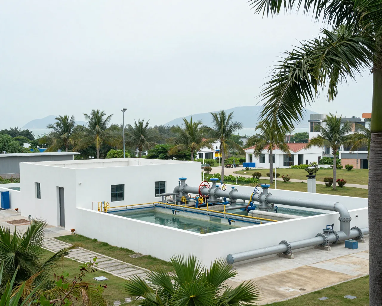 Nova estação de bombeamento em Zhuhai resolve problema de pressão da água