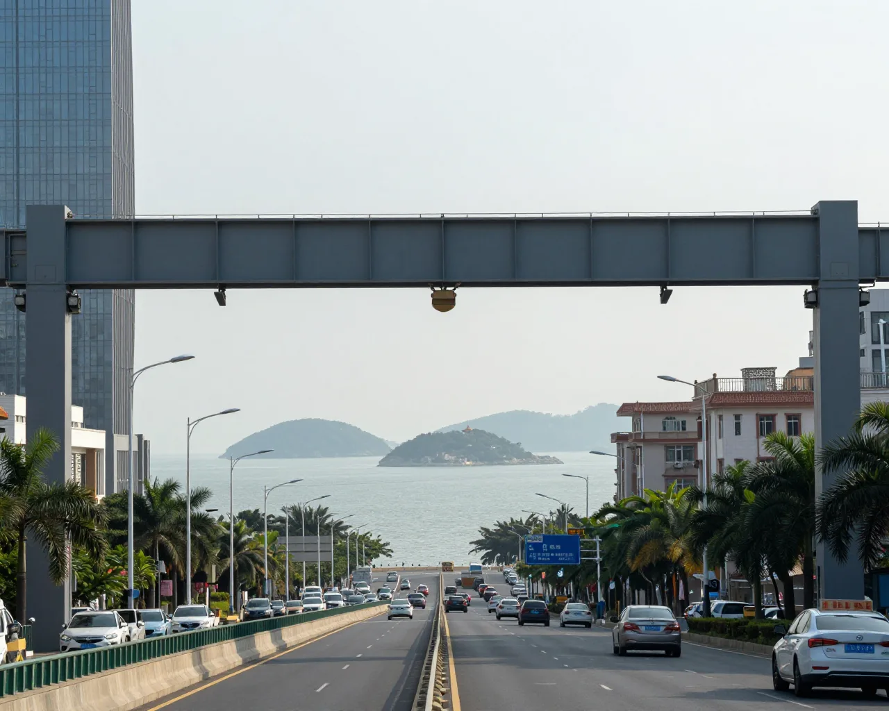 Nova ligação em Zhuhai reduz tráfego entre Xiangzhou e Doumen