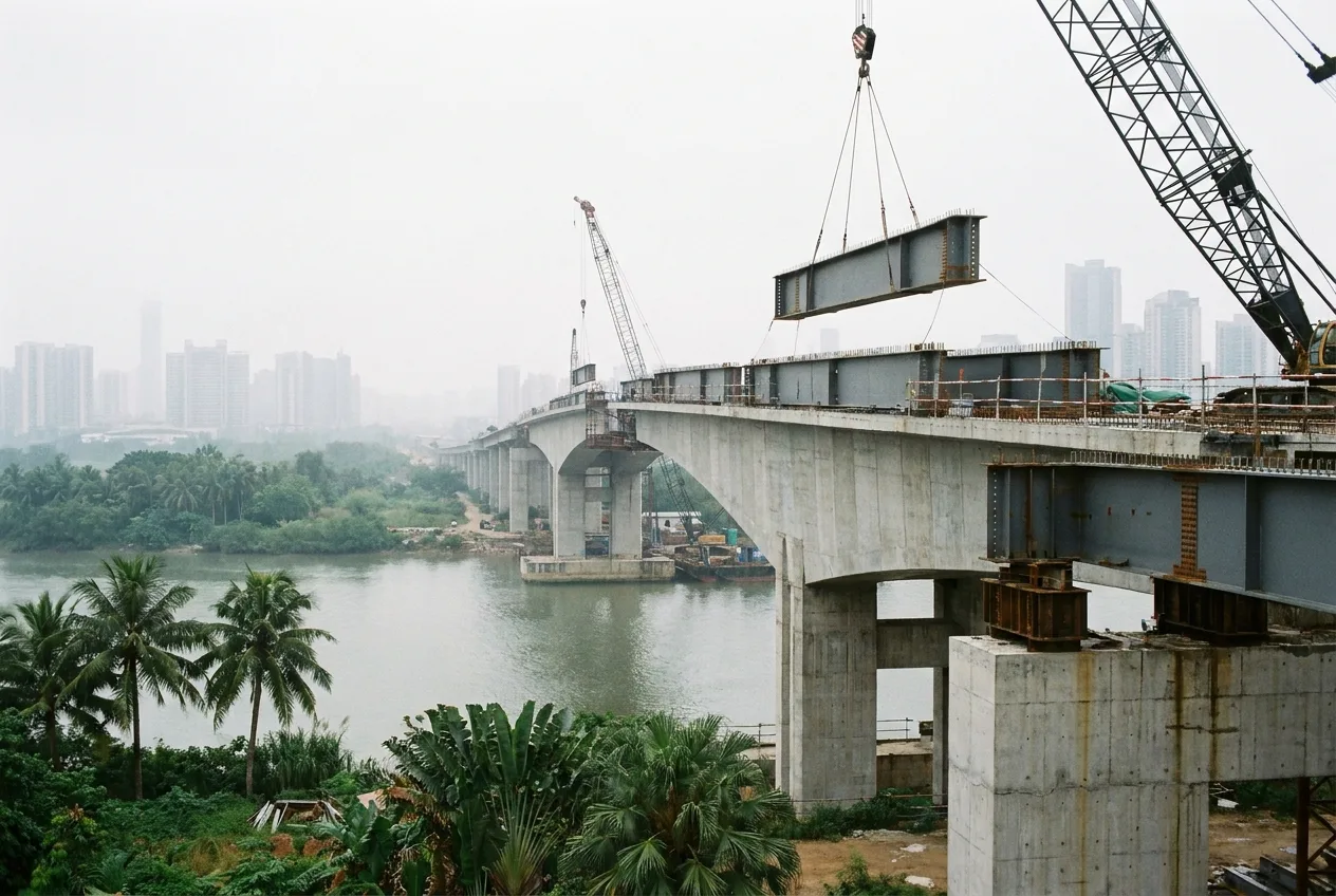 Nova ponte em Zhuhai deve abrir em dezembro e ligar a cidade a Jiangmen