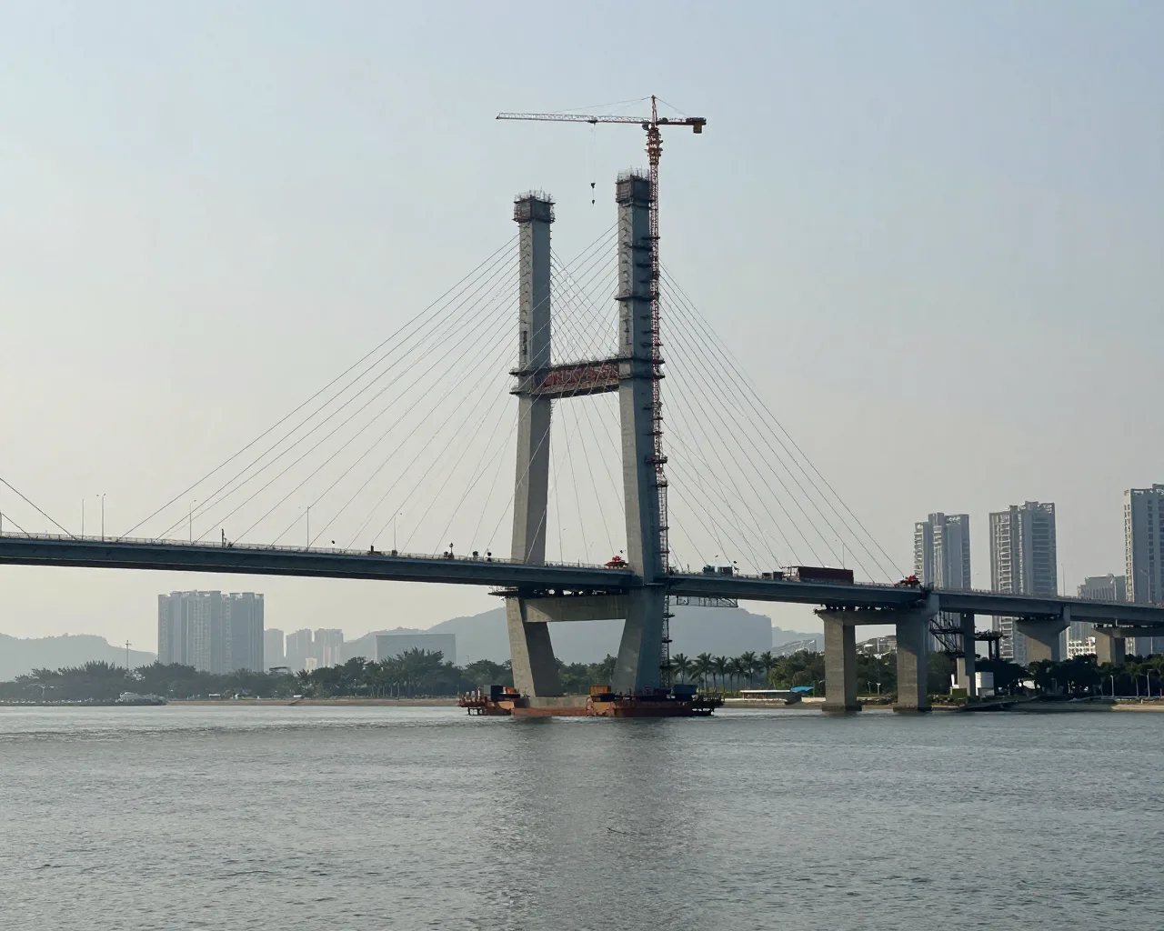 Nova ponte em Zhuhai liga bairros distantes em 15 minutos