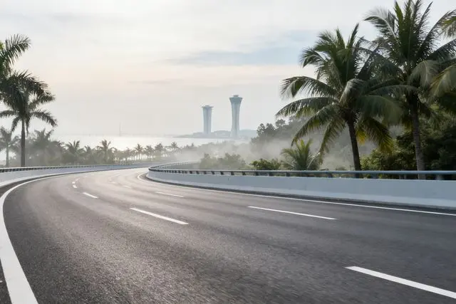 Nova via em Zhuhai corta tempo de deslocamento para o centro pela metade