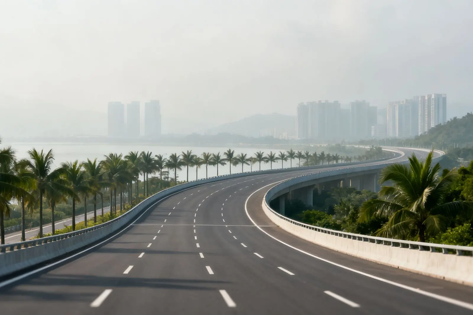 Nova via liga Doumen ao centro de Zhuhai em 20 minutos