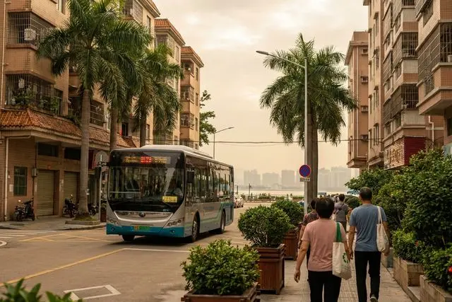Ônibus Z16 ganha novo trajeto em Zhuhai para facilitar compras de idosos