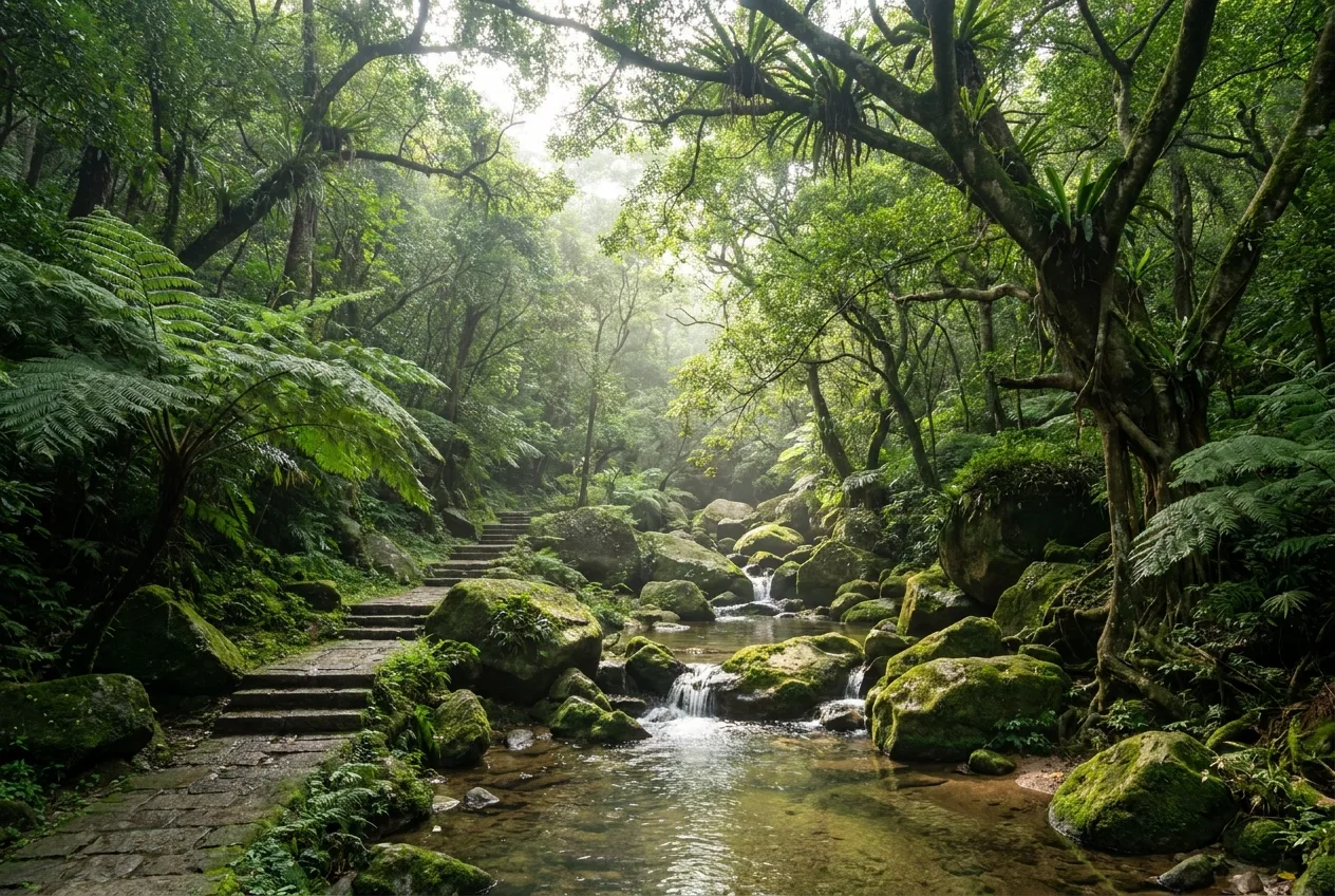 Parque Florestal de Honghuashan (红花山森林公园)