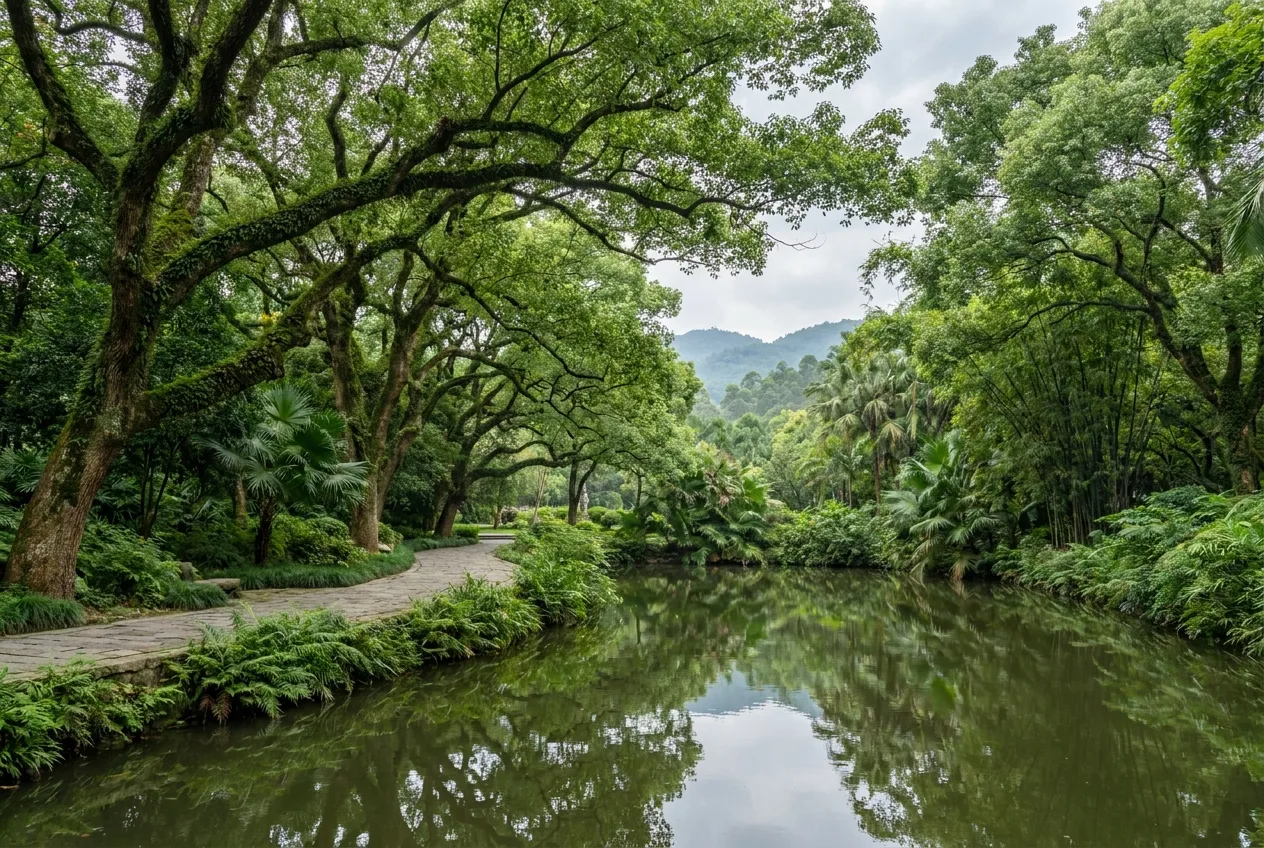 Parque Florestal de Jianfengshan (尖峰山森林公园)