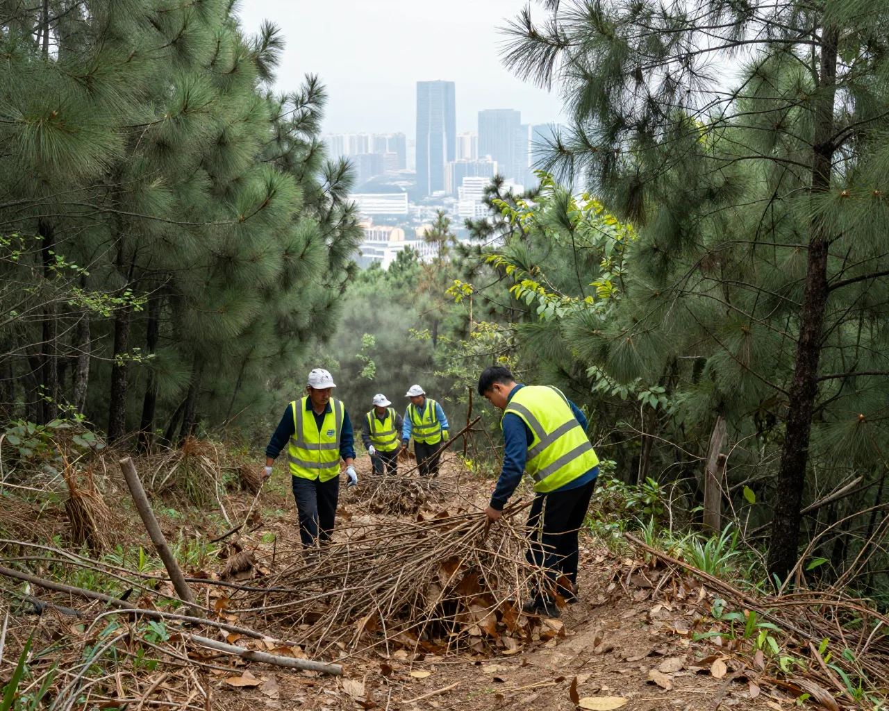 Parques de Zhuhai preparam segurança para o festival de Chongyang