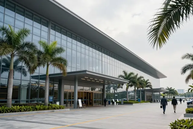Porta de entrada de Zhuhai na Grande Ponte adota padrão de luxo internacional