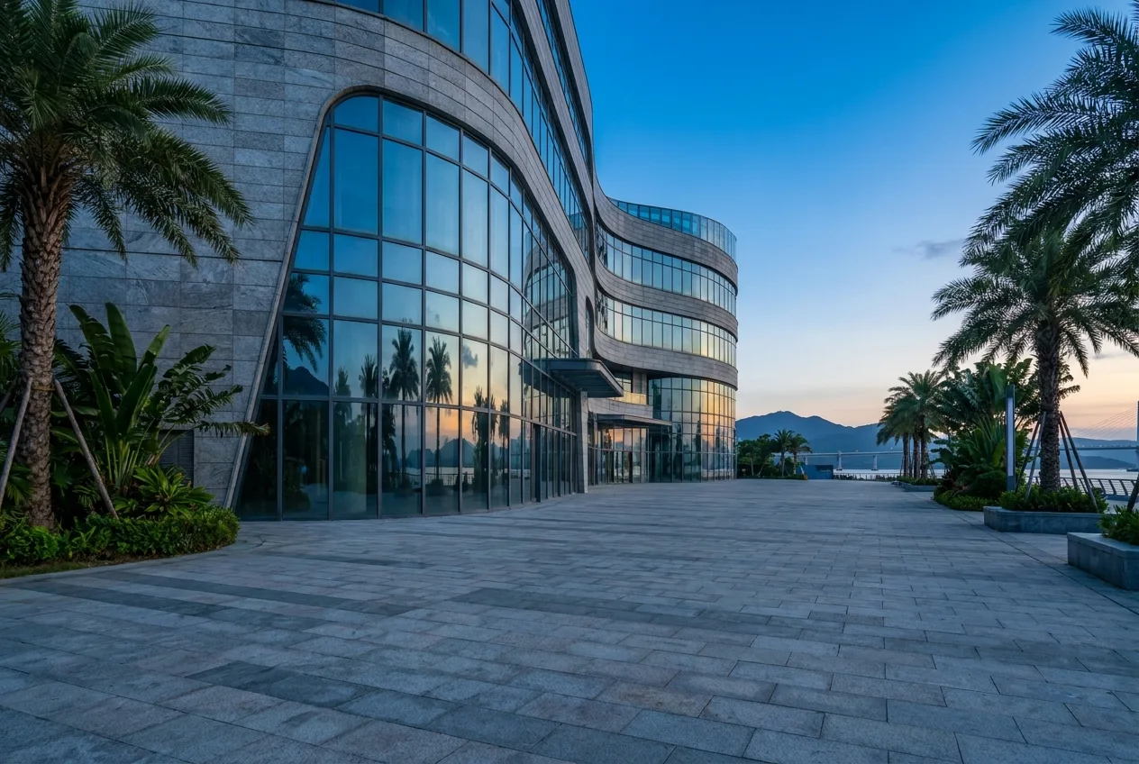 Praça Qinming do Posto de Hengqin (fase 1) (横琴口岸·琴鸣广场(一期))