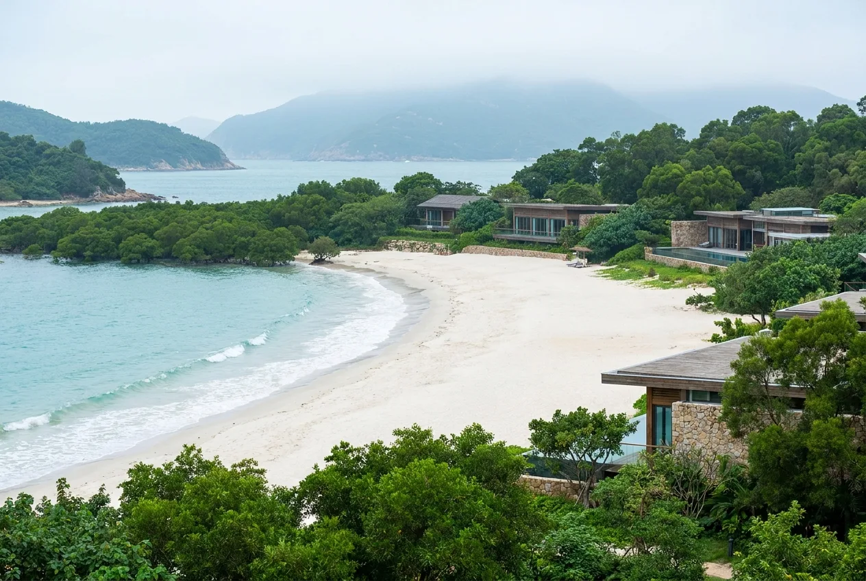 Praia de Qisha Wan (淇沙湾)