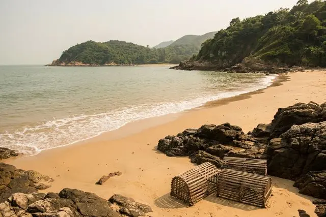 Praia de Xiaozhu Wan (小竹湾)