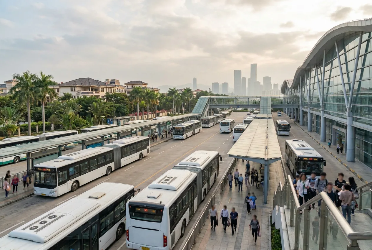 Prefeito de Zhuhai inspeciona transporte público para melhorar deslocamento