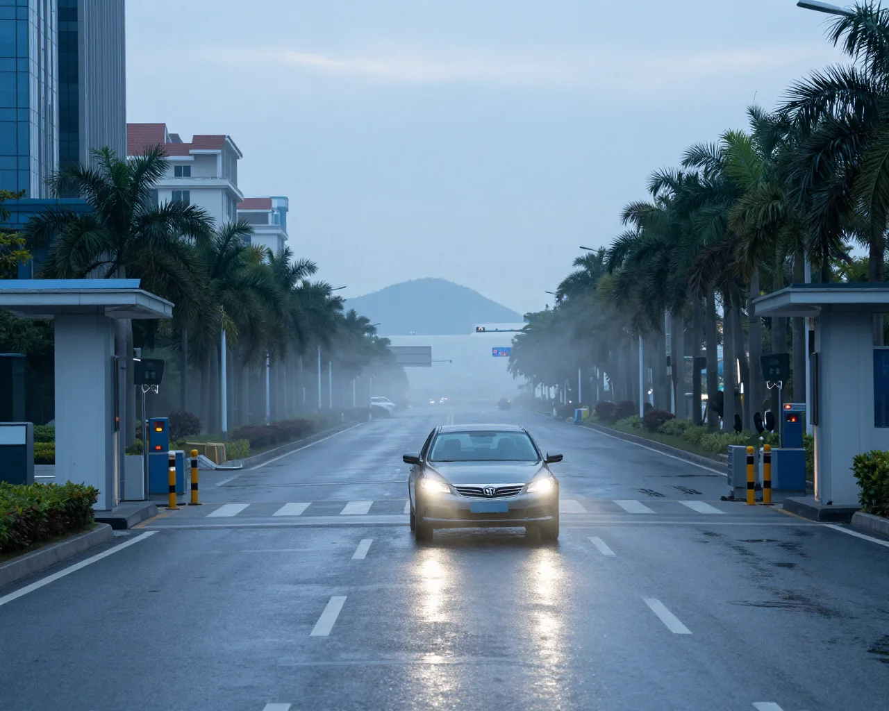 Primeiro carro de Macau entra em Zhuhai sob nova política de trânsito