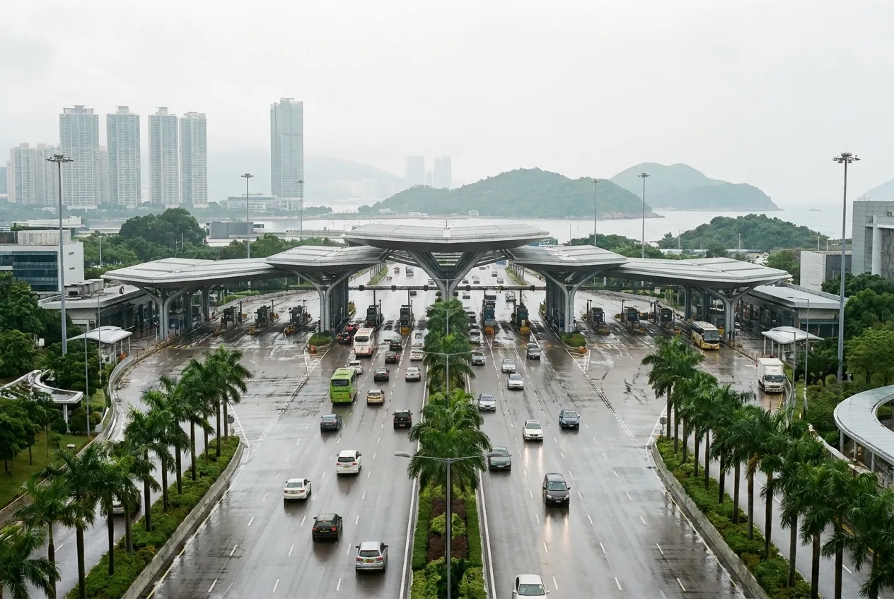 Quase 60% dos motoristas já usam sistema de reconhecimento facial na fronteira de Hengqin